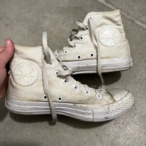 White high top converse